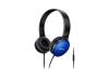 Auscultadores com Fio PANASONIC RP-HF300ME (On ear - Azul)