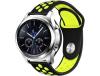 Bracelete Huawei Watch GT 3 42mm Elegant PHONECARE Sportystyle Preto e Verde