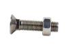 Tornillo rosca metal arado 8.8 din 608/9 largo 70mm metrica m-12