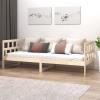 vidaXL Sofá-cama 90x190 cm madeira de pinho maciça