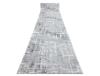 Passadeira Structural Mefe 8722 Dois Níveis de Lã Cinza Cinzento / Branco 70 cm