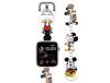 Bracelete Silicone Suave Personalizada Apple Watch Series 7 41Mm Mickey