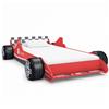 Cama  carro de corrida para crianças 90x200 cm vermelho