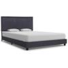 Cama  280983 Tecido Cinzento Escuro (140x200 cm)