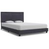 Cama  280983 Tecido Cinzento Escuro (140x200 cm)