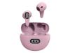 Auriculares Bluetooth True Wireless CHRONUS 5.3 para Música Esportiva Rosa