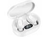 Auriculares Bluetooth True Wireless ENKERS Sem Fio 5.0 com Microfone Touch 3D Estéreo A7S / E7S Invisíveis Sem Fio Tws