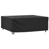 vidaXL Capa p/ mobiliário jardim 200x160x70 cm impermeável 420D preto