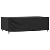 vidaXL Capa p/ mobiliário jardim 300x140x90 cm impermeável 420D preto