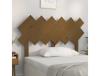 Cama com Cabeceira Mel CLICK AND BUY Madeira de Pinho Maciça Castanho (122.5x3x80.5cm)