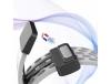 Bracelete Magnetico Snapflow para Huawei Watch Gt 2 46Mm Laranja ANTIIMPACTO!