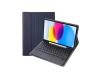 Capa Teclado para Samsung Galaxy Tab A8 10.5 X205/X200 Azul Escuro CHRUI