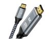 Cabo Hdmi 2.1 para Usb-C 8K@60Hz 4K@144Hz 2K@240Hz 48Gbps 2 Metros