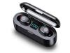 Auriculares Sem Horas Reprodução Subwoofer Intra YEMAESRE Bluetooth à Prova de Água Preto