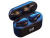 Fones de Ouvido Sem Fio Fones de Ouvido Bluetooth À Prova DÁgua Sem Fio com Capa de Carregamento de Microfone para Exercício e Corrida em YEMAESRE