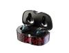 Fone de Ouvido para Jogos Bluetooth YEMAESRE Estéreo Intra-Auricular Mini Headset Esportivo com Microfone Crackvermelho YEMAESRE