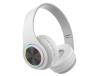 Fone de Ouvido para Jogos Sem Fio Bluetooth YEMAESRE T39 Microfone Embutido Dobrável com Bateria de 20 Horas Branco