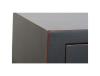 Consola  Azul Vermelho Abeto Madeira MDF (95 x 24 x 79 cm)