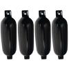 Twin Eye Fender 14 cm x 51 cm Black