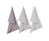 PACK 3  PANOS DE COZINHA 45X70CM ALGODÃO