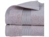 TOALHA DE RIZO 450GR COR TAUPE 70X130CM